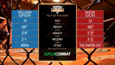 Keion Lucas vs. William Gipson - V3Fights 70 Replay