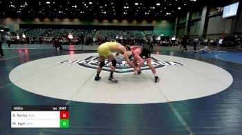 165 lbs Round Of 16 - Banks Norby, Western Wyoming vs Michael Ager, Saint Mary