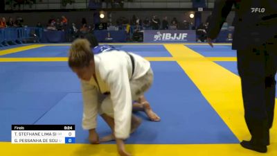 THALYTA STEFHANE LIMA SILVA vs GABRIELI PESSANHA DE SOUZA MARIN 2023 European Jiu-Jitsu IBJJF Championship