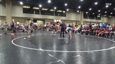 157 lbs Round 5 (6 Team) - Nathan Jensen, North Shelby Regulators Blue vs Brock Gunnels, Level Up