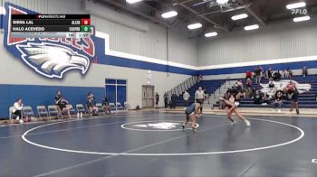 130 lbs Round 3 (3 Team) - Siena Lal, Allen vs Halo Acevedo, Conroe Woodlands College Park