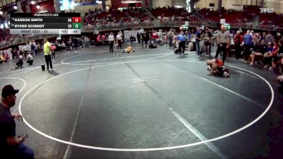 70 lbs Quarterfinal - Ryker Schmidt, Crofton Bloomfield vs Karson Smith, Nebraska Boyz