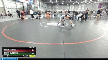 92 lbs Semifinal - Deion Flores, Othello Wrestling Club vs Bruin Bloomer, Oregon