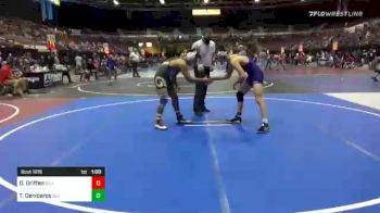 132 lbs Consi Of 16 #1 - Devin Griffen, Silver State vs Tyler Ceniceros, Team Quest