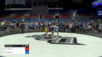 164 lbs Cons 32 #1 - Hillary Jones, New Jersey vs Alissa Castro, Arkansas