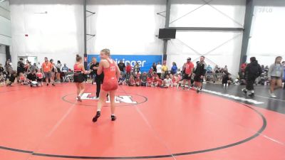 53 lbs Rr Rnd 3 - Dilynn Albrecht, Badger Girls Elite - W vs Brielynn Breitenstein, Charlies Angels- W