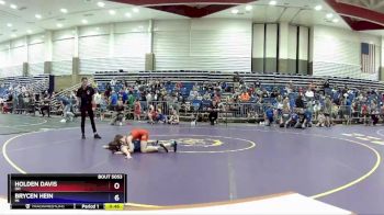 67 lbs Semifinal - Holden Davis, OH vs Brycen Hein, MI