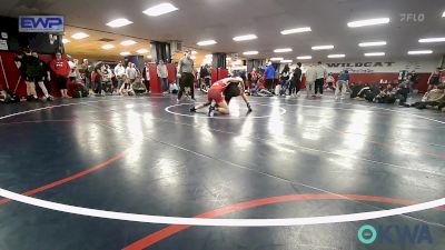 112 lbs Consi Of 8 #2 - Chance Smith, Buck Pride Wrestling vs Maverick Montgomery, Skiatook Youth Wrestling