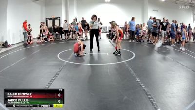 72 lbs Finals (2 Team) - Jakob Mullis, Journeymen Blue vs Kaleb Dempsey, Backyard Brawlers