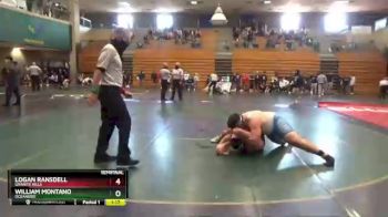 285 lbs Semifinal - LOGAN RANSDELL, Granite Hills vs William Montano, Oceanside