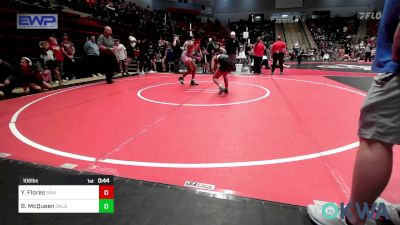 106 lbs Round Of 16 - Yareli Flores, Raw Wrestling Club vs Bryson McQueen, Oklahoma Phantom Wrestling Club(OPWC)