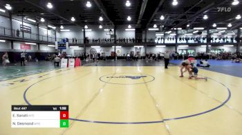 125A lbs Semifinal - Evan Sanati, Integrity Wrestling Club vs Nate Desmond, Wyoming Seminary