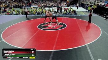 1st Place Match - Jared Doxey, Winnebago vs Zach Tarin, Chase County