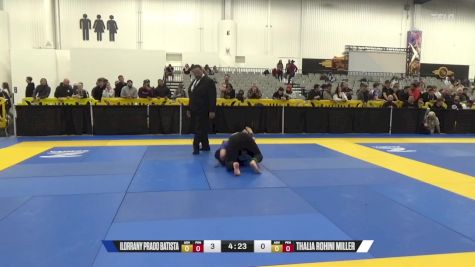 Thalia Rohini Miller vs Ilorrany Prado Batista 2024 World IBJJF Jiu-Jitsu No-Gi Championship