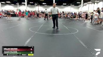 56 lbs Round 3 (4 Team) - Mason Falcone, Prestige Worldwide Boats vs Kellan Winters, U2 Upstate Uprising Blue