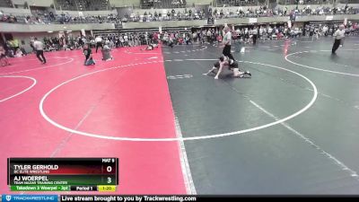 98 lbs Semifinal - Aj Woerpel, Team Nazar Training Center vs Tyler Gerhold, DC Elite Wrestling