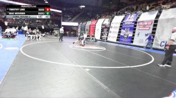 138 Class 3 lbs Cons. Round 2 - Timothy Link, Pacific vs Mac Mohnen, Marshfield