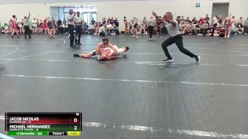 165 lbs Round 4 (6 Team) - Michael Hernandez, Charlotte Vikings vs Jacob Nicolas, Glasgow WA