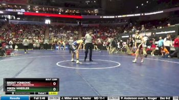 2A-152 lbs Cons. Round 2 - Miken Wheeler, Anamosa vs Brent Yonkovic, West Delaware, Manchester