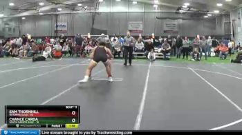 182 lbs Round 3 (8 Team) - Sam Thornhill, Wyoming Gold vs Chance Carda, South Dakota Rage