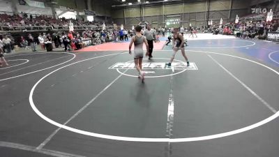 130 lbs Consolation - Colby Piper, Team Pueblo vs Jackson Bentley, Mountain Wrestling