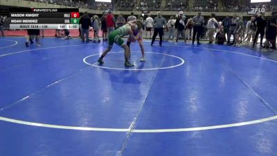 136 lbs Consi-qtrs - Mason Knight, Halethorpe vs Noah Mendez, Shillington