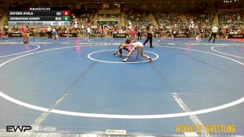 70 lbs Round Of 64 - Zayden Ayala, Sebolt Wrestling Academy vs Johnathan Bandy, Monster Garage