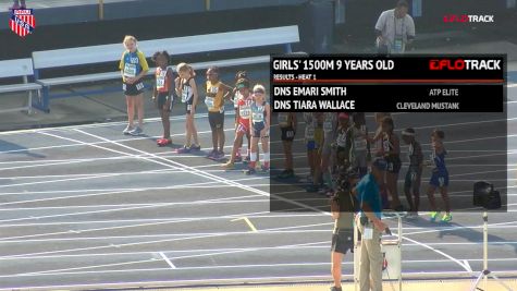 Girls' 1500m, Finals 2 - Age 9