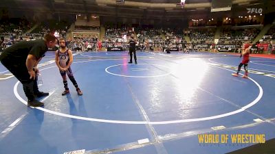 55 lbs Consi Of 16 #2 - Luke Olsen, Mojo Grappling Academy vs Jaxson Martinez, Duran Elite