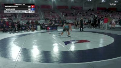 150 lbs Cons. Rd Of 16 - Andrew Ramos, Samurai Wrestling Club vs Aric Criss, Louisville Wrestling Club