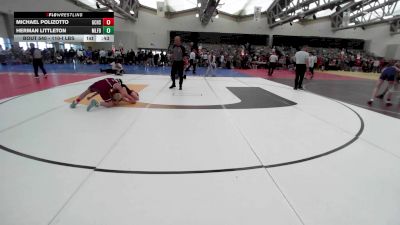 110-I lbs Consi Of 32 #2 - Michael Polizotto, Garden City vs Herman Littleton, Milford Senior
