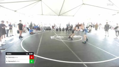 150 lbs Consi Of 4 - Brock Kenney, Reign WC vs Gunner Benedict, Wright Wr Ac