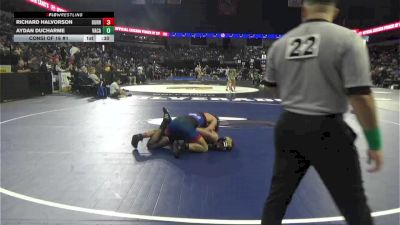 157 lbs Consi Of 16 #1 - Richard Halvorson, Durham (NS) vs Aydan Ducharme, Vacaville (SJ)