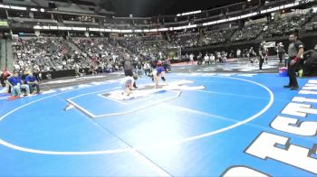 G140-4A Champ. Round 1 - Taylor Seely, Weld Central Girls vs Marina Miller, Calhan High School Girls