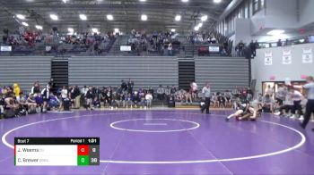 182 lbs Semis & 1st Wrestleback (8 Team) - Julian Weems, Center Grove vs Caden Brewer, Brownsburg