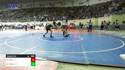 130 lbs Round Of 64 - Ruben Horn, Yukon vs Andrew Ortiz, Bridge Creek Wrestling