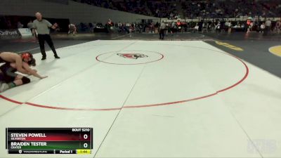 5A-182 lbs Quarterfinal - Steven Powell, Silverton vs Braiden Tester, Crater