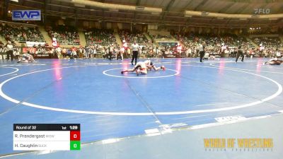 100 lbs Round Of 32 - Ryan Prendergast, Midwest RTC vs Hunter Caughlin, Buck Pride Wrestling