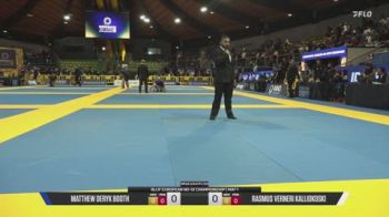 Matthew Deryk Booth vs Rasmus Verneri Kalliokoski 2026 IBJJF European NoGi