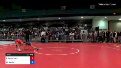 97 lbs Quarterfinal - Erica Pastoriza, PA vs Mary Manis, FL