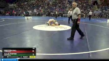 182 lbs 3rd Place Match - Kaleb Porter, West Fargo vs Preston Gall, Jamestown