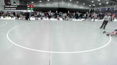 106 lbs Cons. Rd Of 16 - Tyler Gerhold, DC Elite Wrestling vs Anakin Deppe, DC Elite Wrestling