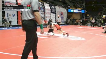 113 Class 4 lbs Cons. Round 2 - Eli Porter, Northwest vs Caden Brayfield, Park Hill