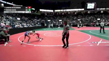 78 lbs Champ. Round 2 - Tristan Davis, BAB1 vs Landon Schlemmer, COL1