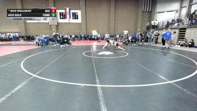 113 lbs Champ. Round 1 - Jack Wallukait, Dowling Catholic vs Jack Bals, Ft. Zumwalt North