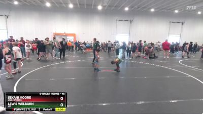 45 lbs Cons. Round 2 - Sekani Moore, LWC: Raiders vs Lewis Welborn, JET