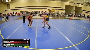 184 lbs Cons. Round 2 - Clay DeBaillie, Augustana (IL) vs Desmon Perry, Ohio Wesleyan