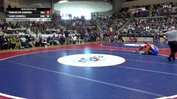 6A 144 lbs Quarterfinal - Dimarcus Zamora, Rogers Heritage High School vs Liam Carroll, CONWAY HIGH SCHOOL