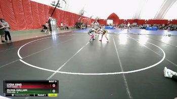 120 lbs Round 3 (6 Team) - Lydia King, Team Green vs Olivia Hallam, Team Red