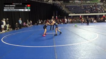 115 lbs 5th Place Match - Nyle Crippen, Dc Elite vs Mason Keune, Outlaw Wrestling Club